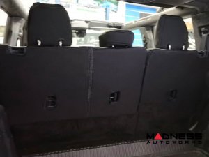 Ford Bronco Seat Cover Set - Black Neoprene - 4 Door