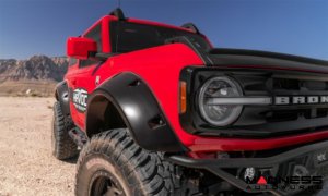 Ford Bronco Fender Flare Kit - 4 Door - Bushwacker - Pocket Style 