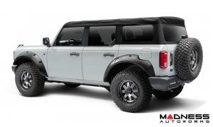 Ford Bronco Fender Flare Kit - 4 Door - Bushwacker - Pocket Style 