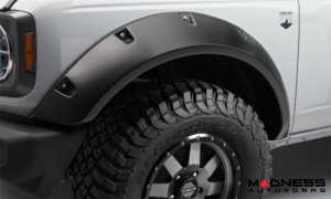 Ford Bronco Fender Flare Kit - 4 Door - Bushwacker - Pocket Style 