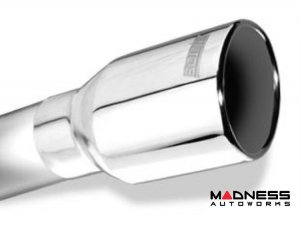 Ford Bronco Performance Exhaust - Axle Back - Dual Exit - Borla - Black - Polished Tips - 2.7L