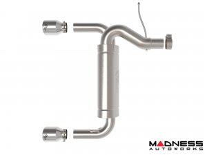 Ford Bronco Performance Exhaust System - Axle Back - Dual Exit - Vulcan Series - AFE - 3" - Polished Tips