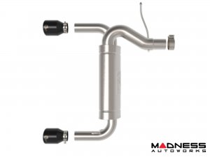 Ford Bronco Performance Exhaust System - Axle Back - Dual Exit - AFE - 3" - Black Tips