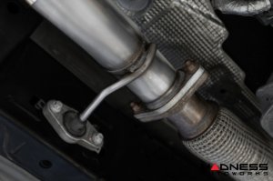 Ford Bronco Performance Exhaust System - Cat Back - MBRP - Aluminized Black - High Clearance - 3"