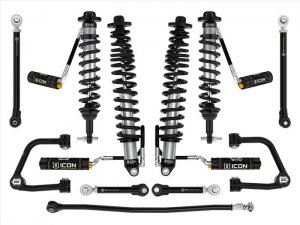 Ford Bronco Coilover Kits - Front + Rear - ICON - Stage 7 Suspension System Tubular - 2021