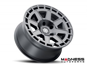 Ford Bronco Custom Wheels (1) - Compass - Satin Black - 17 X 8.5 / 6 x 5.5 / 0 / 4.75" - Icon 