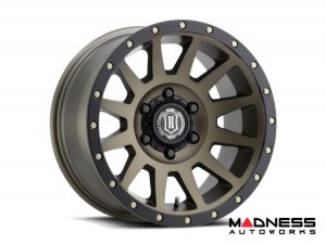 Ford Bronco Custom Wheels (1) - Compression - Bronze - 17 X 8.5 / 6 x 5.5 / 0 / 4.75" - Icon 