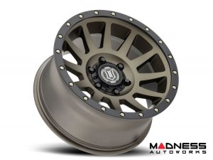 Ford Bronco Custom Wheels (1) - Compression - Bronze - 17 X 8.5 / 6 x 5.5 / 0 / 4.75" - Icon 