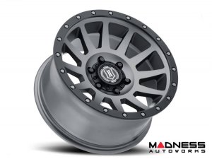 Ford Bronco Custom Wheels (1) - Compression - Titanium - 17 X 8.5 / 6 x 5.5 / 0 / 4.75" - Icon 