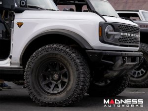 Ford Bronco Custom Wheels (1) - Rebound Pro - Satin Black - 17 X 8.5 / 6 x 5.5 / 0 / 4.75" - Icon 