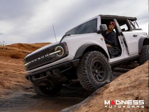 Ford Bronco Custom Wheels (1) - Rebound Pro - Satin Black - 17 X 8.5 / 6 x 5.5 / 0 / 4.75" - Icon 