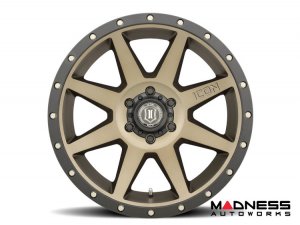 Ford Bronco Custom Wheels (1) - Rebound - Bronze - 20" X 9 / 6 X 5.5 / 0mm / 5" BS - Icon 