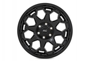 Custom Wheel 80 Series - One-Piece - Semi Gloss Black | 20x9 | 6x135 | 0mm - Rough Country 