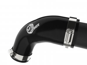 Ford Bronco Raptor Hot Charge Pipe - aFe - BladeRunner - Black - 3.0L - `22-`24