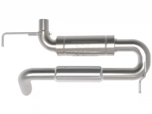 Ford Bronco Exhaust Axle Back - Rear - aFe - Apollo GT Series 3 IN 409 Stainless Steel Hi-Tuck - 2.3L, 2.7L - `21-`24