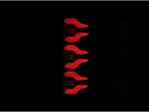 Ford Bronco Classic Tail Lights - AlphaRex - Luxx-Series - Alpha-Black - `87-`96