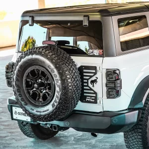 Ford Bronco Tail Lights - AlphaRex - Nova-Series, Alpha-Black - Black - `21-`24 Ford Bronco Tail Lights - AlphaRex - Nova-Series, Alpha-Black - Black - `21-`24