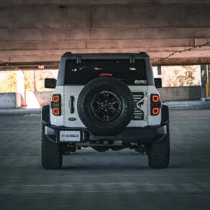 Ford Bronco Tail Lights - AlphaRex - Nova-Series, Alpha-Black - Black - `21-`24