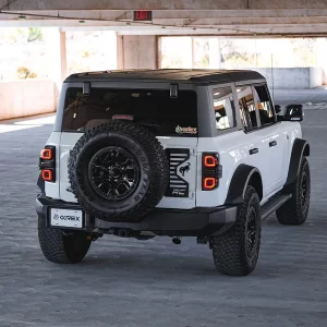 Ford Bronco Tail Lights - AlphaRex - NOVA LED - Alpha-Black - `21-`24