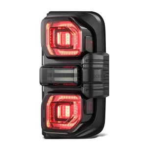 Ford Bronco Tail Lights - AlphaRex - NOVA LED - Alpha-Black - `21-`24