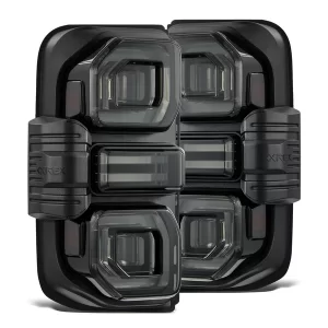 Ford Bronco Tail Lights - AlphaRex - NOVA LED - Alpha-Black - `21-`24