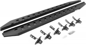 Ford Bronco Running Boards Kit - Go Rhino - RB20 Slim Line - Textured Black - `21-`22