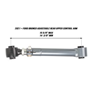 Ford Bronco Control Arms - Rear - Synergy Mfg - Adjustable - 2021