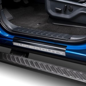 Ford Bronco Black Platinum Door Sills - Putco - Platinum - Black - `23-`25 Ford Bronco Black Platinum Door Sills - Putco - Platinum - Black - `23-`25