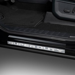 Ford Bronco Black Platinum Door Sills - Putco - Platinum - Black - `23-`25