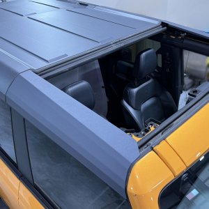 Ford Bronco Roof Trim Pieces - Front Door - Rock Slide Engineering - `21-`23