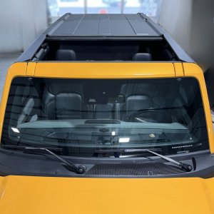 Ford Bronco Roof Trim Pieces - Front Door - Rock Slide Engineering - `21-`23