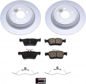 Ford Bronco Sport Coated Brake Kit - Rear - PowerStop - Z17 Evolution Coated - `21-`22