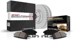 Ford Bronco Sport Coated Brake Kit - Rear - PowerStop - Z17 Evolution Coated - `21-`22