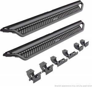 Ford Bronco SideSteps Complete Kit - Go Rhino - Dominator Extreme D1 - 2021