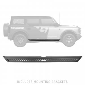 Ford Bronco SideSteps Complete Kit - Go Rhino - Dominator Extreme DSS - 2021