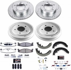 Ford Bronco Classic Brake Kit - Front + Rear - PowerStop - Z36 Truck & Tow - `94-`96