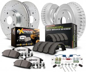Ford Bronco Classic Brake Kit - Front + Rear - PowerStop - Z23 Evolution Sport - `94-`96