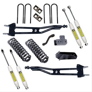 Ford Bronco Classic Lift Kit - Superlift - Superunner Radius Arm with Superlift Shocks - `80-`96