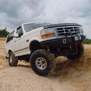 Ford Bronco Classic Lift Kit - Superlift - Superunner Radius Arm with Superlift Shocks - `80-`96