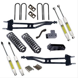 Ford Bronco Classic Lift Kit - Superlift - Superunner Radius Arm with Superlift Shocks - `80-`96