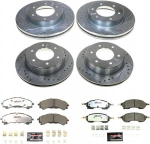 Ford Bronco Brake Upgrade Kit - Front + Rear - PowerStop - Z36 Truck & Tow - `21-`23