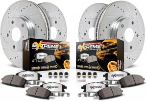 Ford Bronco Brake Upgrade Kit - Front + Rear - PowerStop - Z36 Truck & Tow - `21-`23
