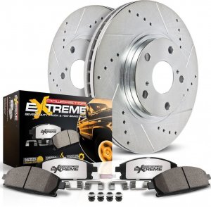 Ford Bronco Sport Brake Kit - Front - PowerStop - Z36 Truck & Tow - 2023