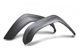 Ford Bronco Fender Flare Set - Front/Rear/Door - Ford Racing - Carbon Fiber - Matte - `22-`24