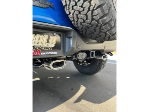 Ford Bronco Axle Back Exhausts - Remark - Dual Hi-Clearance - Polished - `22-`23