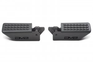 Ford Bronco Foot Pegs - DV8 Offroad - Black - 2021 Ford Bronco Foot Pegs - DV8 Offroad - Black - 2021