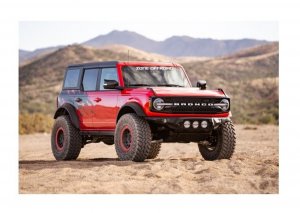 Ford Bronco Lift Kit - Zone Offroad - Adventure Series - W/O Arms - 2021