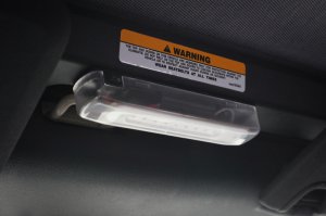 Ford Bronco LED Interior Courtesy Light - Rugged Ridge - Front Header Screw Mount - `21-`22