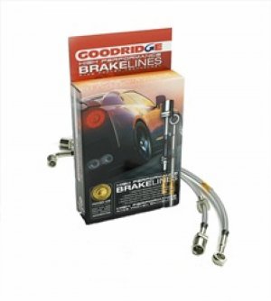 Ford Bronco Classic Brake Line Kit - Goodridge - SS - `86-`89