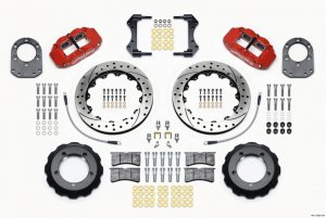 Ford Bronco Classic Brake Kit - Front - Wilwood - Superlite - Red - `66-`75